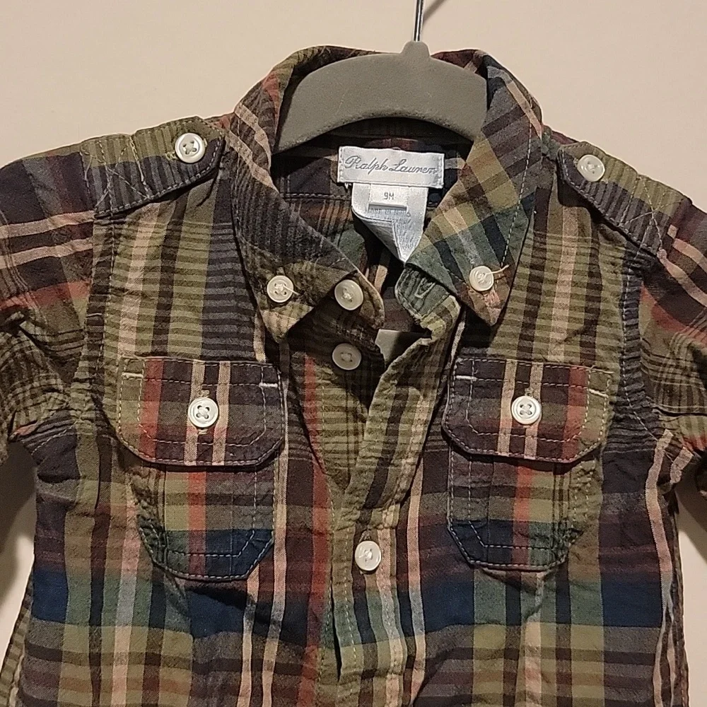 Polo Ralph Lauren green brown